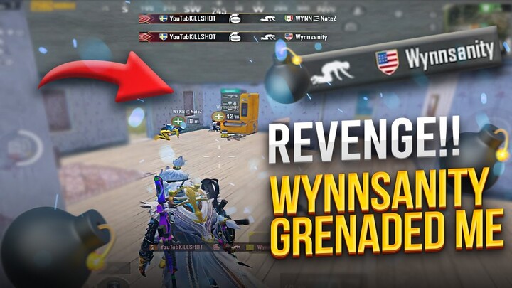 Wynnsanity Grenades Me and I Did THIS😱#pubgmobile