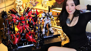 Unboxing and disassembling Takumi Sazabi!