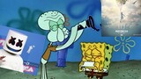 【Squidward และ Spongebob 】Marshmello: บินได้