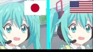 不同国家的初音未来!!!