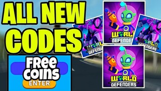 ALL NEW *SECRET* UPDATE CODES in WORLD DEFENDERS TOWER DEFENSE! (World Defenders Tower) Roblox 2021