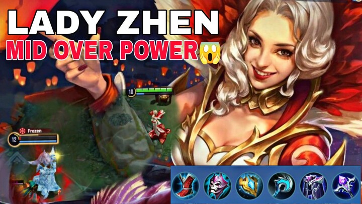 Mid Lane OP😱 Lady Zhen HoK (Honor of King) Gameplay