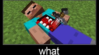 Minecraft รออะไร meme part 226 (น่ากลัวสตีฟ)