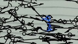 Fighting Alone Against a Thousand Troops, the Story of Stickman#stickman#martial arts#animation