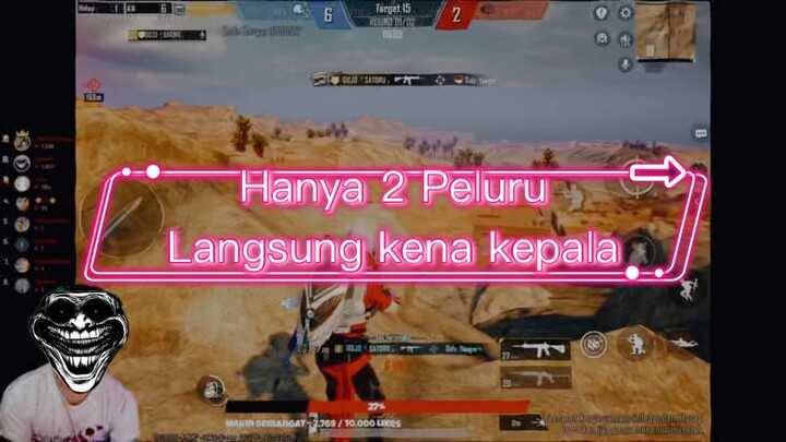 1 vs 1 Bersama Random, Kaget liat aim ku sakit banget
