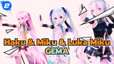 [Haku & Miku & Luka | MMD] Tda_Append - GEMA_2