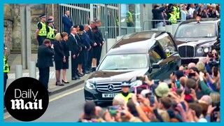 Tears and applause as Queen Elizabeth II's coffin travels from Balmoral to Edinburgh