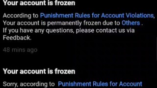 My account is Parmanent Ban 😭😭😭 why bilibili why