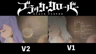 Black Clover Ending 3 V1 V2 Comparison『Back To The Dreamlight』