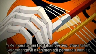 judul lagu:binks no sake,one piece