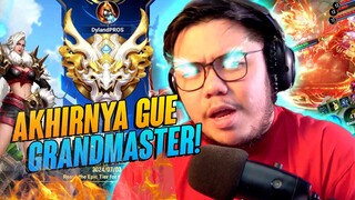 Detik-detik youtuber keseimbangan RANK GRANDMASTER!! - Honor Of Kings