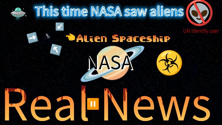 NASA has spotted an alien spaceship🌐