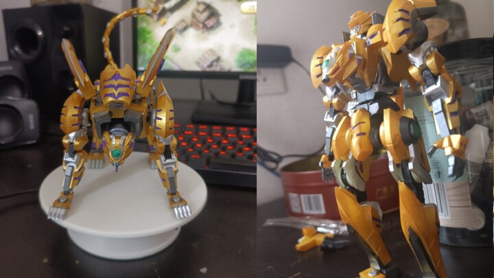 【Wuzhandao·Tiger Killing Heaven】3D light-curing printing and painting completion display