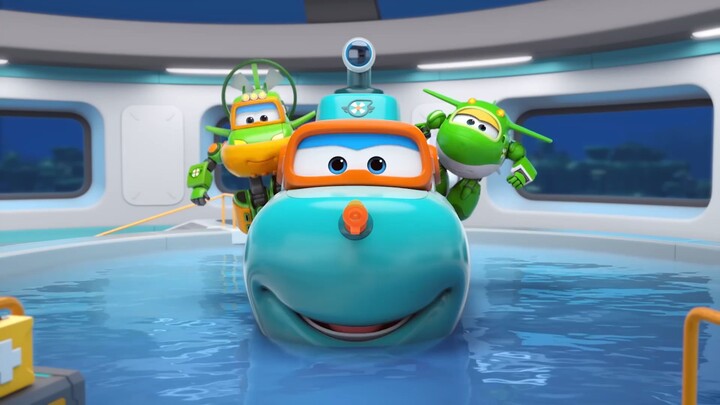 Super Wings ซุปเปอร์วิงส์ (Season 8) EP37 ตอน ผู้พิทักษ์แห่งท้องทะเล