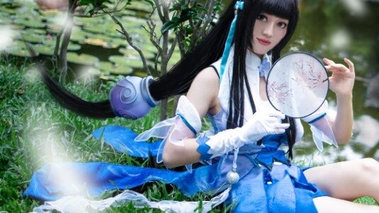 【凛曦月】Grain in Ear❤️Birthday work❤️The Xishi cosplay head belongs to you, and the crystal belongs to 