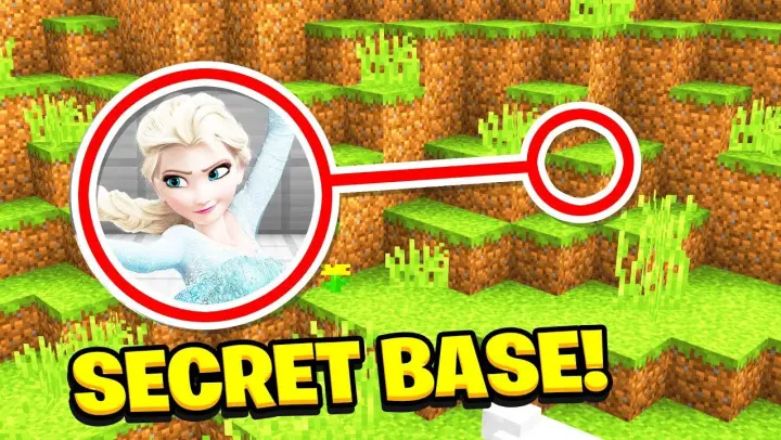 Minecraft : We Found ELSA'S SECRET BASE!(Ps3/Xbox360/PS4/XboxOne/PE/MCPE)