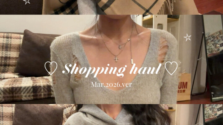 Unboxing.｜Sister-style fashion picks (big style on a small budget)