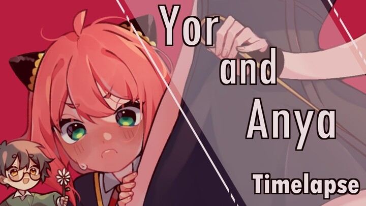 Yor and Anya | Timelapse