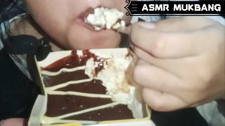 ASMR CHEESECUIT CHOCOLATE CHEESE CHEESECAKE MUKBANG