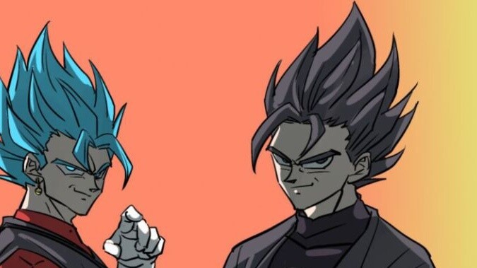 [ ดราก้อนบอลซูเปอร์Black Dynasty] แกร่งที่สุด vs แข็งแกร่งที่สุด! Vegito vs. Black Vegito!!