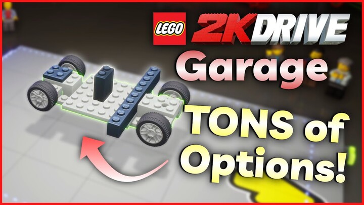 How GOOD is the Car Building in LEGO 2K Drive? | The Garage