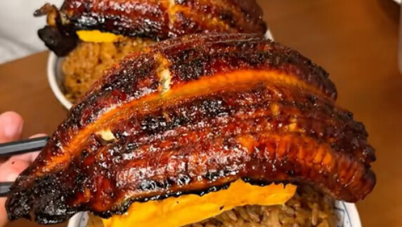 Unagi and Egg Rice Bowl!!