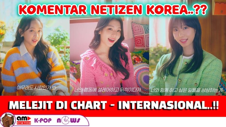 LIBAS CHART INTER..!! KOMENTAR NETIZEN KOREA SECRET NUMBER - Love Maybe ost Business Proposal ep 5
