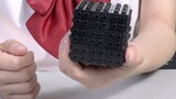 [Không chơi] Khó treo khối Rubik bậc nhất? Hình khối màu đen đầy màu sắc!