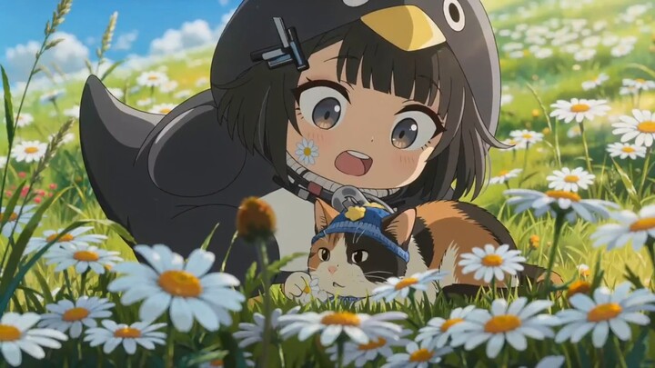 เพนกวินน้อยกับเพื่อนใหม่ของเธอ