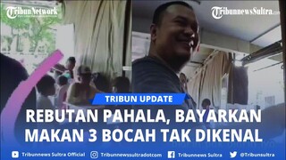 Video Viral Seorang Pria Ditolak Bayar Usai Makan di Warung, Gegara Traktir 3 Bocah Tak Dikenal