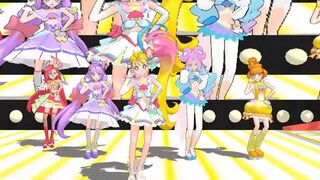 【mmdプリキュア】トロピカルージュプリキュアでアッパーチューン
