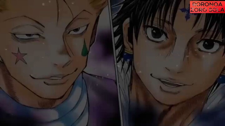 HUNTER X HUNTER HISOKA VS CHROLLO - A LUTA MAIS COMPLEXA  ANIMADA E EXPLICADA 1ª
