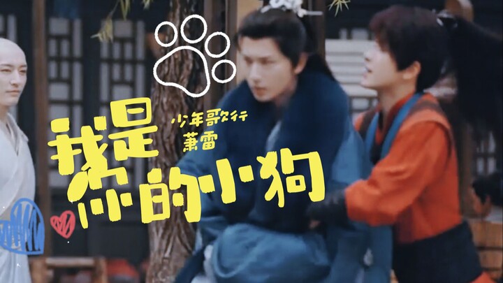 【萧雷】萧瑟x雷无桀 | 萧无瑟，萧瑟居家旅行必备小狗