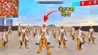 ऊंट बना दिया NEW CAMEL BUNDLE🐫 ON FACTORY TOP 17KILLS 😍 FREE FIRE