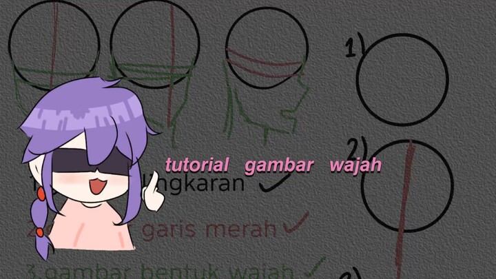 #bestofbest      cara gambar wajah