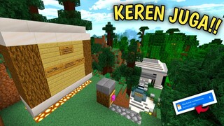 KEREN JUGA NIH MAP NYA! BANYAK RUANGAN DENGAN SISTEM REDSTONE!! - Map Showcase Minecraft #76