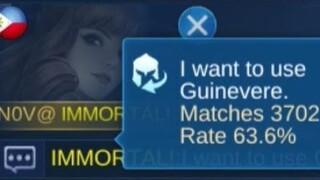 GUINEVERE ACCURATE JUMPS! | DON'T MESS WITH GUINEVERE | MOBILE LEGENDS
