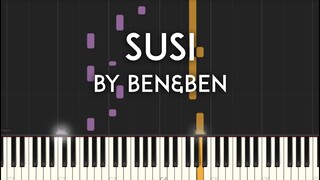 Susi by Ben&Ben Synthesia Piano Tutorial with sheet music