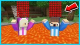 MIPAN & ZUZUZU Punya 100 Nyawa Dan Tidak Bisa Mati Di Minecraft Survival! SANGAT KUAT