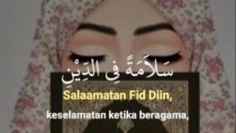 #islam itu indah #doa dalam islam [doa selamat dunia & akhirat ]