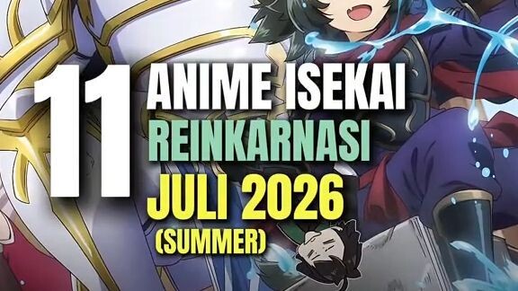 Buat yang nyari tontonan Isekai Musim panas ini nih. Lumayan banyak listnya