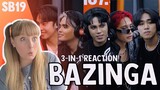 SB19 'BAZINGA' 3-in-1 reaction! (mv, dance performance and wish-bus live!)