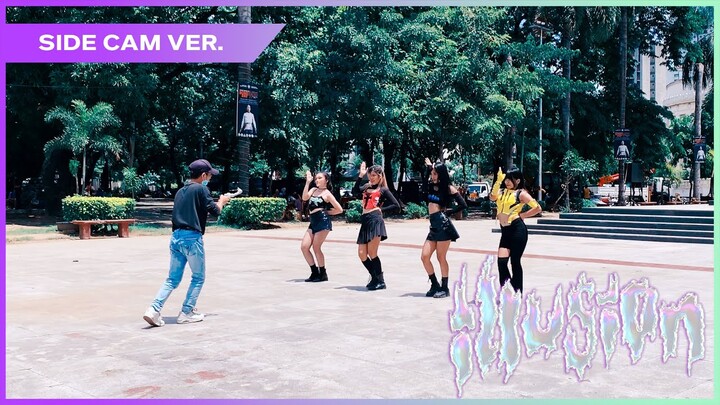 [KPOP IN PUBLIC ONE-TAKE SIDECAM] aespa (에스파) "ILLUSION" Dance Cover by ALPHA PH