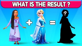 🔥 Guess the Character by their DRESS, EYES, SHADOW...Asha Wish, Disney Character, Inside out 2