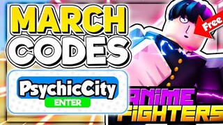 New "Psychic City Update Working Codes (2022) in Roblox Anime Fighters Simulator
