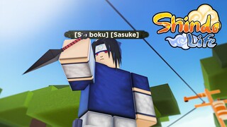 Sasuke Uchiha Challenge AX Competitive 😱 | Shindo Life Roblox