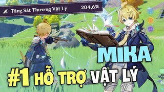 Mika - Cách build và cách kích hoạt tối đa buff | Genshin Impact 3.5