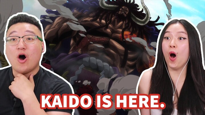 EMPEROR DADDY KAIDO REVEAL! 🤯🥵 | One Piece Episode 739 Couples Reaction & Discussion