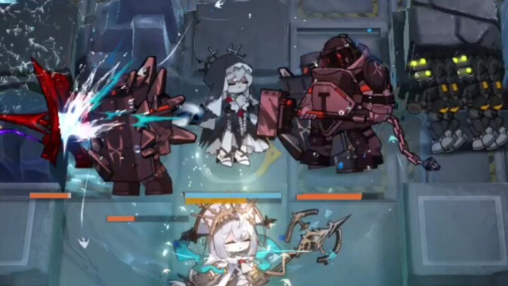 The shark is praying, but it’s a steel radish.