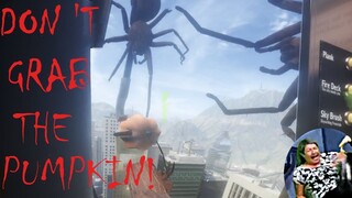 Terrified Grandma crawls the plank in VR (part 2)